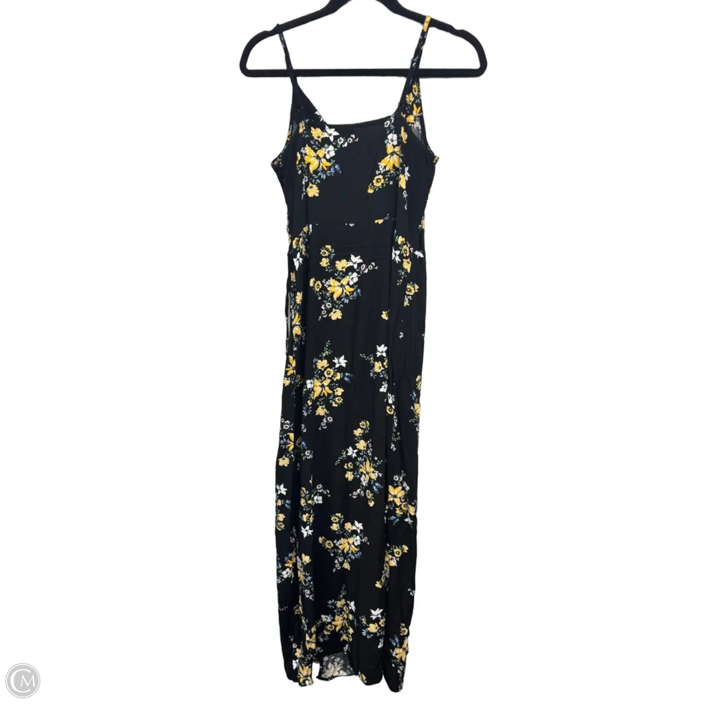 Dress Casual Maxi By H&m In Black, Size: 8