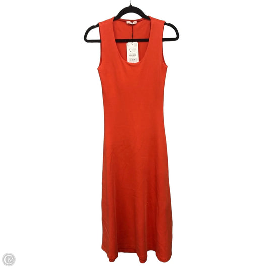 Dress Casual Maxi By Zara In Orange, Size: S