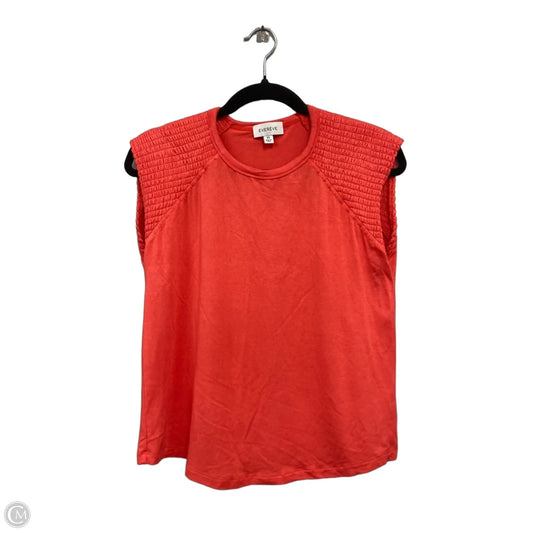 Top Sleeveless By Evereve In Coral, Size: Xs