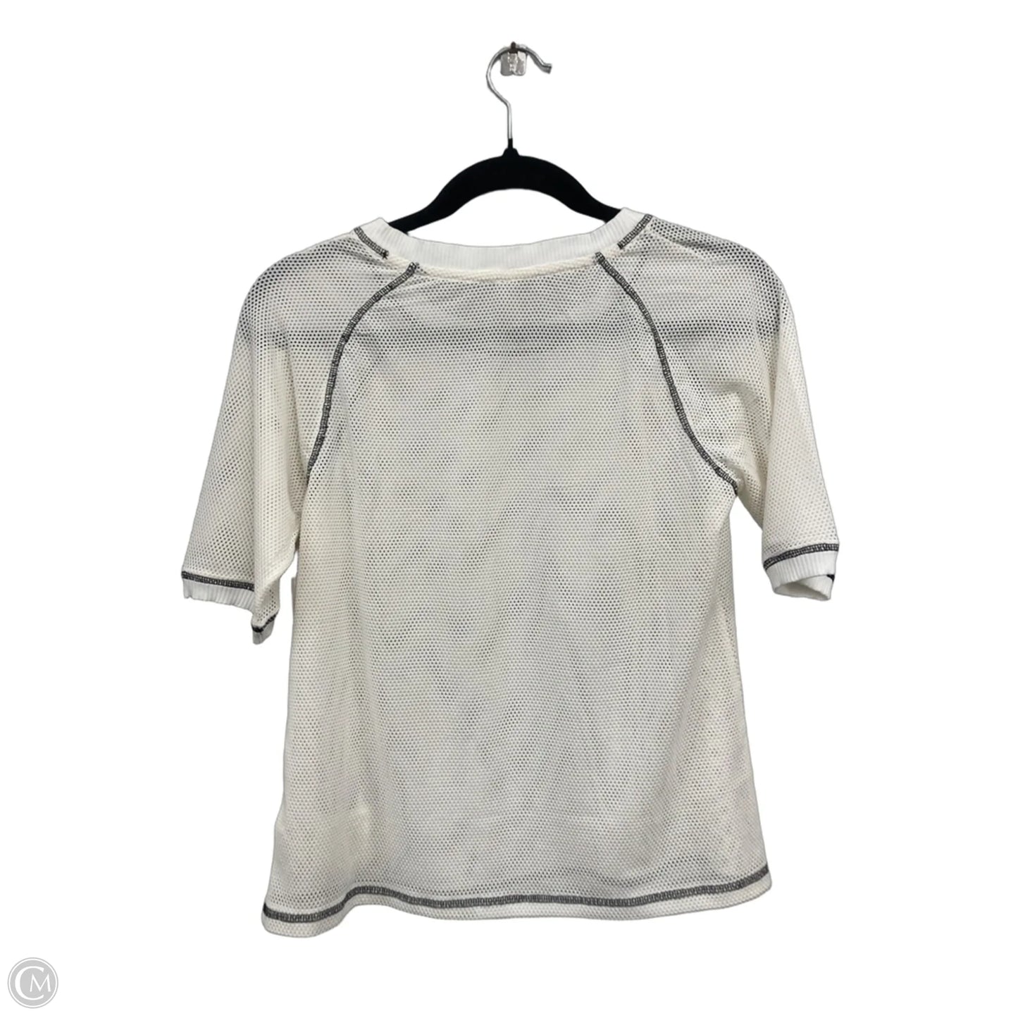 Top Short Sleeve By Free People In Cream, Size: Xs