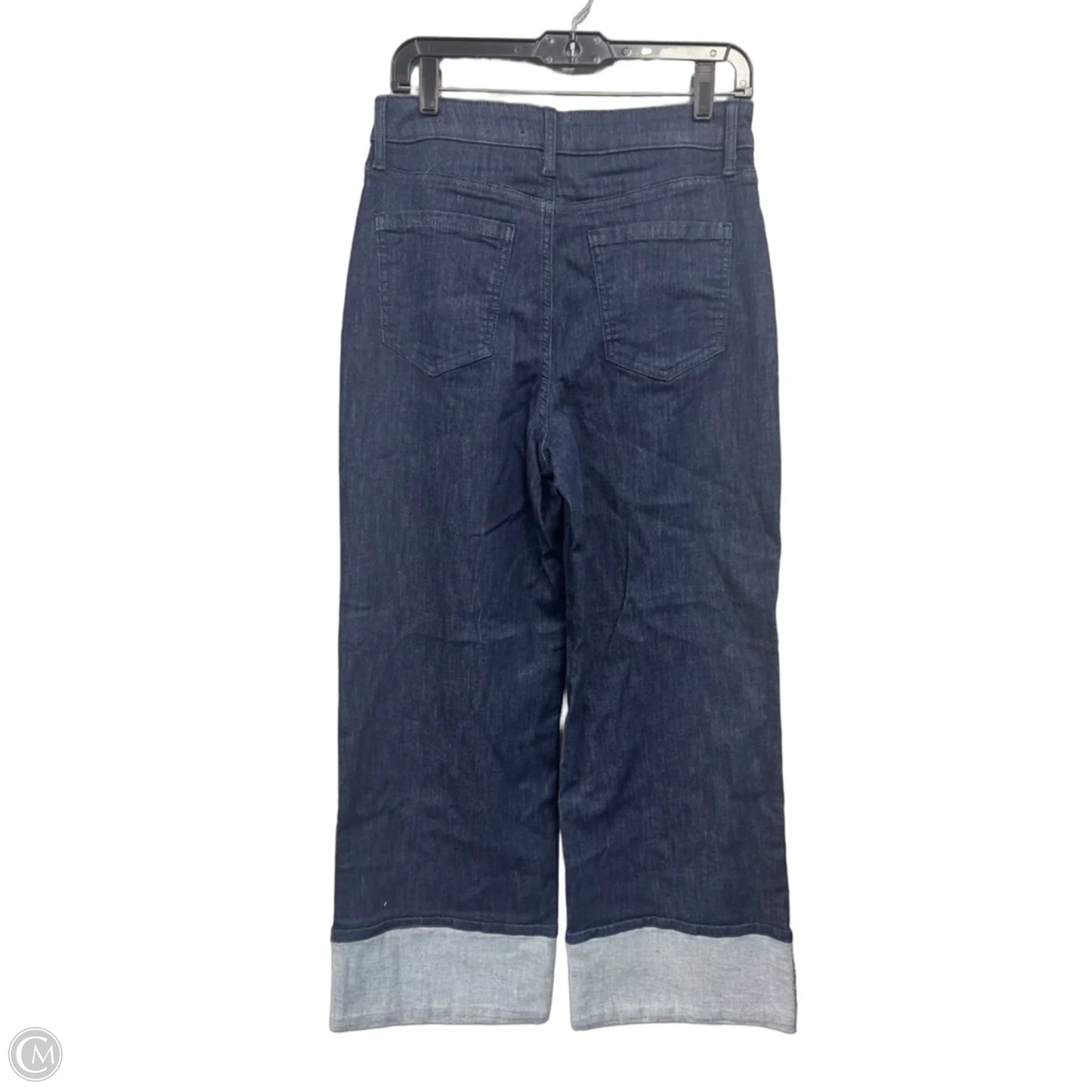 Jeans Wide Leg By Nine West In Blue Denim, Size: 10
