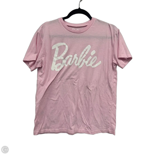 Top Short Sleeve Basic By Clothes Mentor In Pink, Size: L