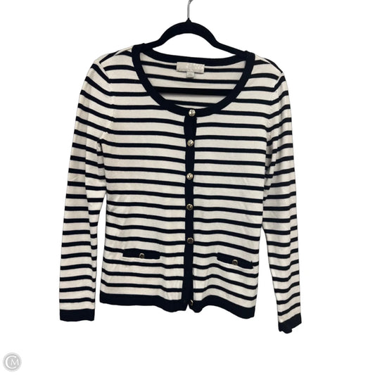 Sweater By Carolyn Taylor In Black & White, Size: S
