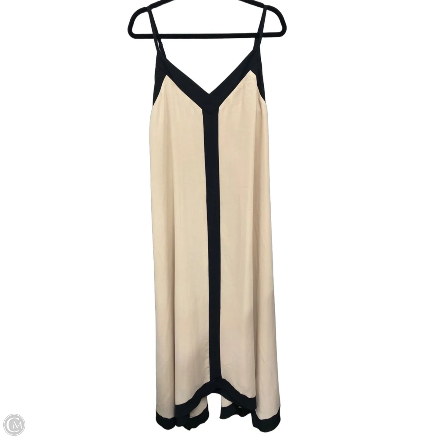 Dress Casual Maxi By Prettygarden In Black & Cream, Size: L