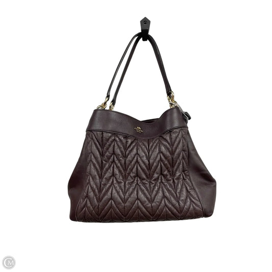 Handbag Designer By Coach, Size: Large