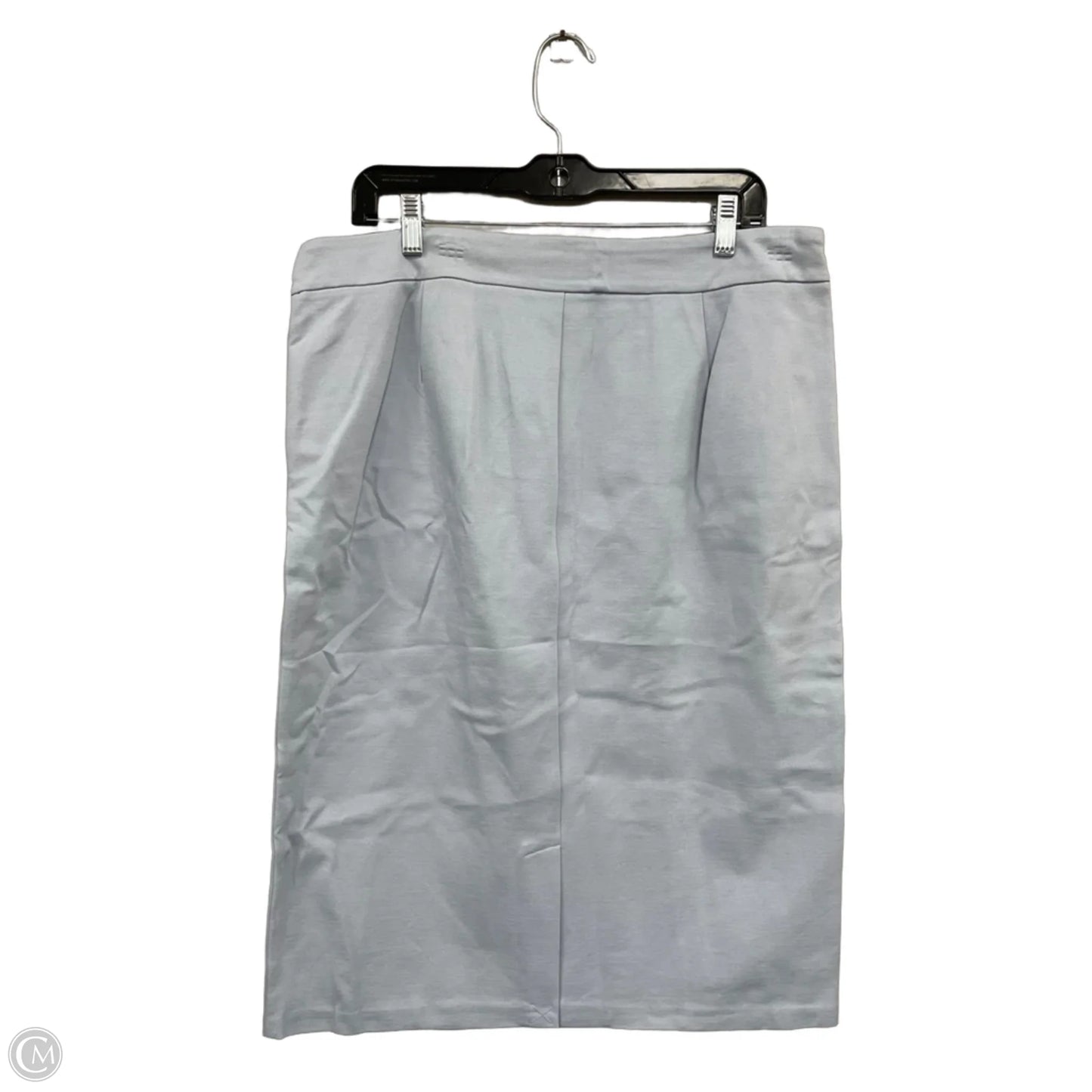 Skirt Midi By Tahari In Blue, Size: Xl
