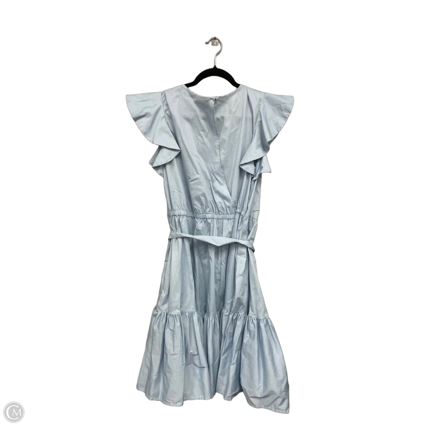 Dress Casual Midi By New York And Co In Blue, Size: Xl