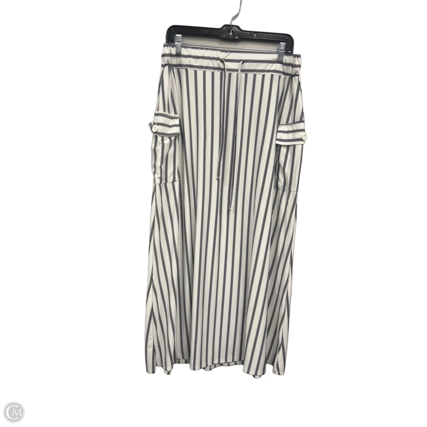 Skirt Midi By Robert Louis In Black & White, Size: L