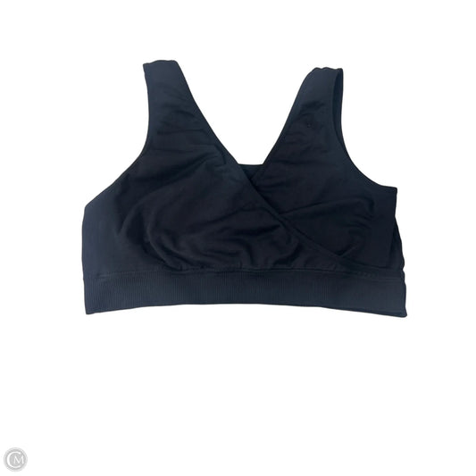 Athletic Bra By Clothes Mentor In Black, Size: 2x