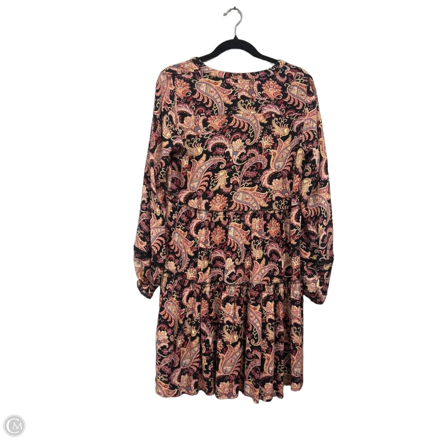 Dress Casual Short By Knox Rose In Black & Pink, Size: S