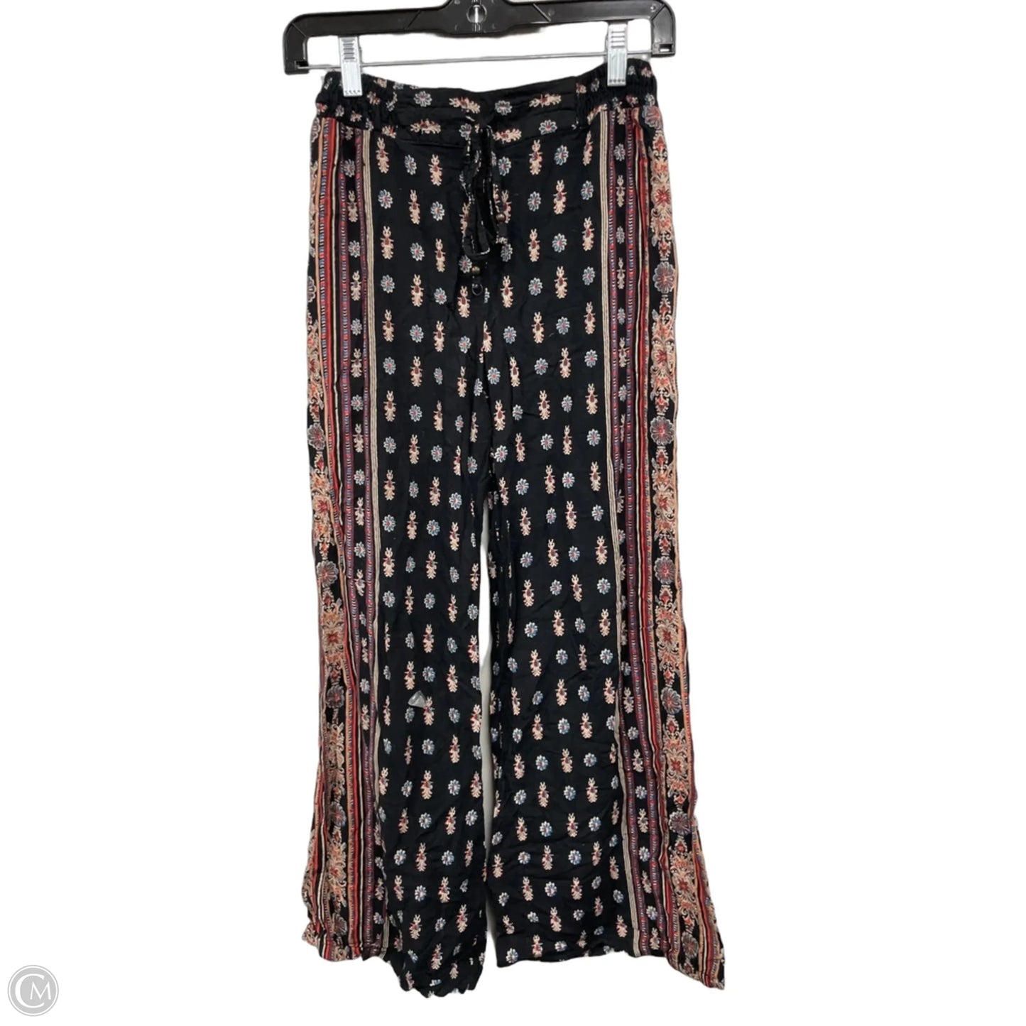 Pants Lounge By Angie In Black & Brown, Size: S