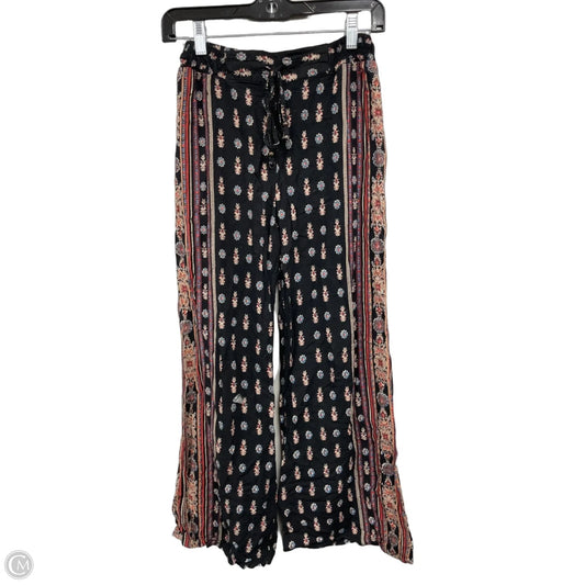 Pants Lounge By Angie In Black & Brown, Size: S