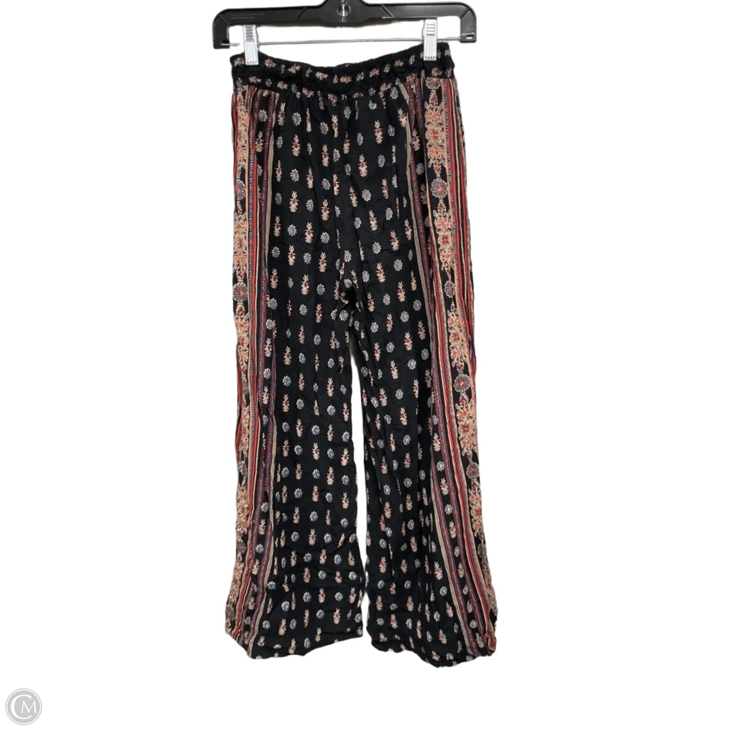 Pants Lounge By Angie In Black & Brown, Size: S