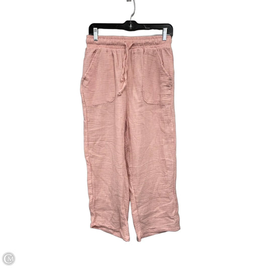 Pants Lounge By Clothes Mentor In Pink, Size: L