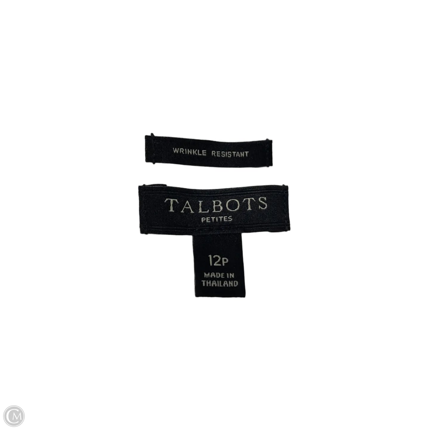 Top Sleeveless By Talbots In White, Size: 12p
