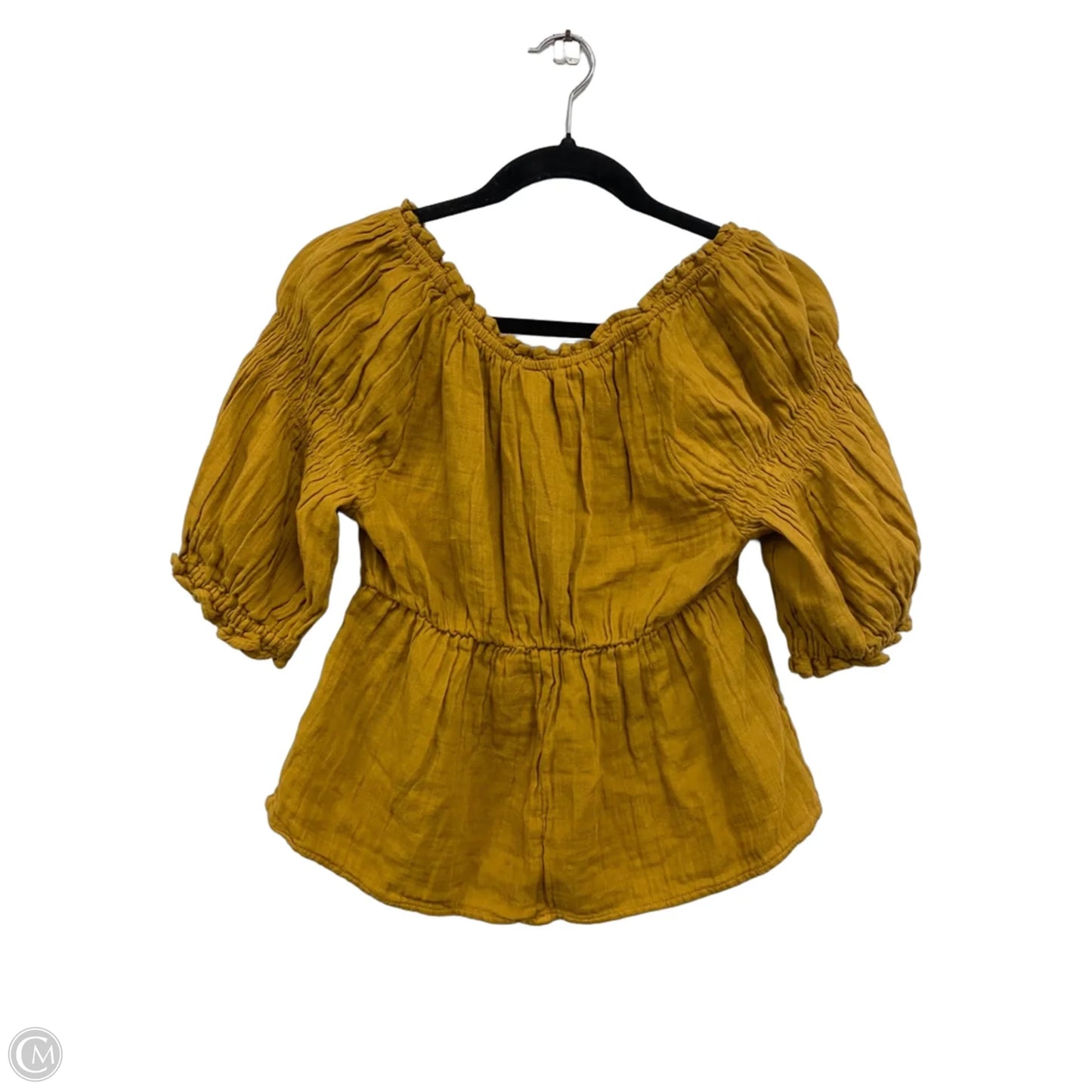 Top Short Sleeve By Old Navy In Brown, Size: Xs