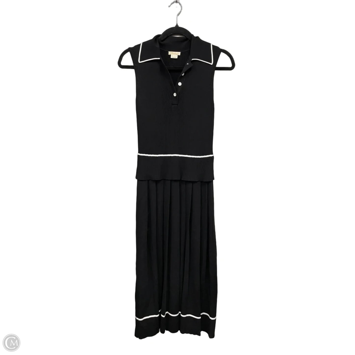 Dress Casual Midi By Shoshanna In Black & White, Size: S