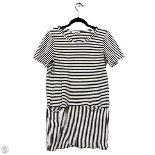 Dress Casual Midi By Madewell In Black & White, Size: S