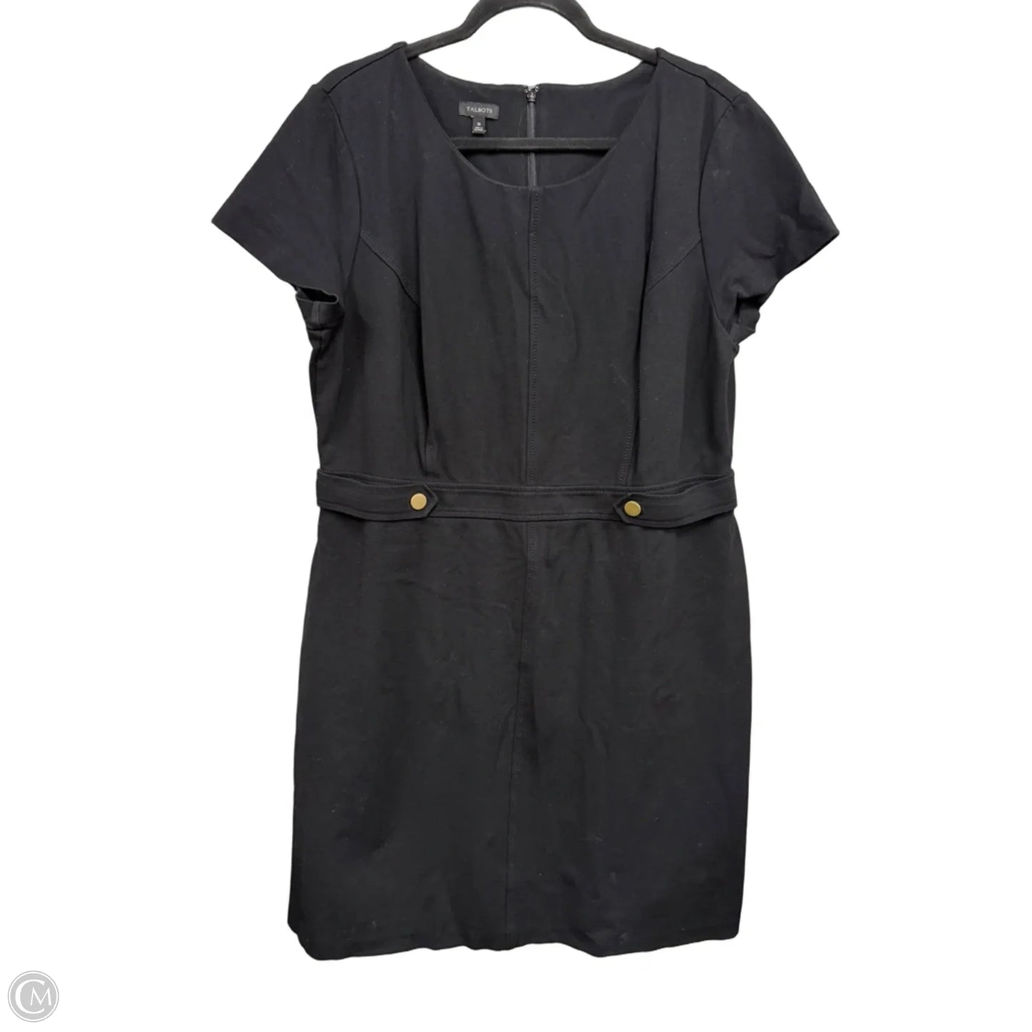 Dress Casual Short By Talbots In Black, Size: 16