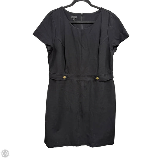Dress Casual Short By Talbots In Black, Size: 16