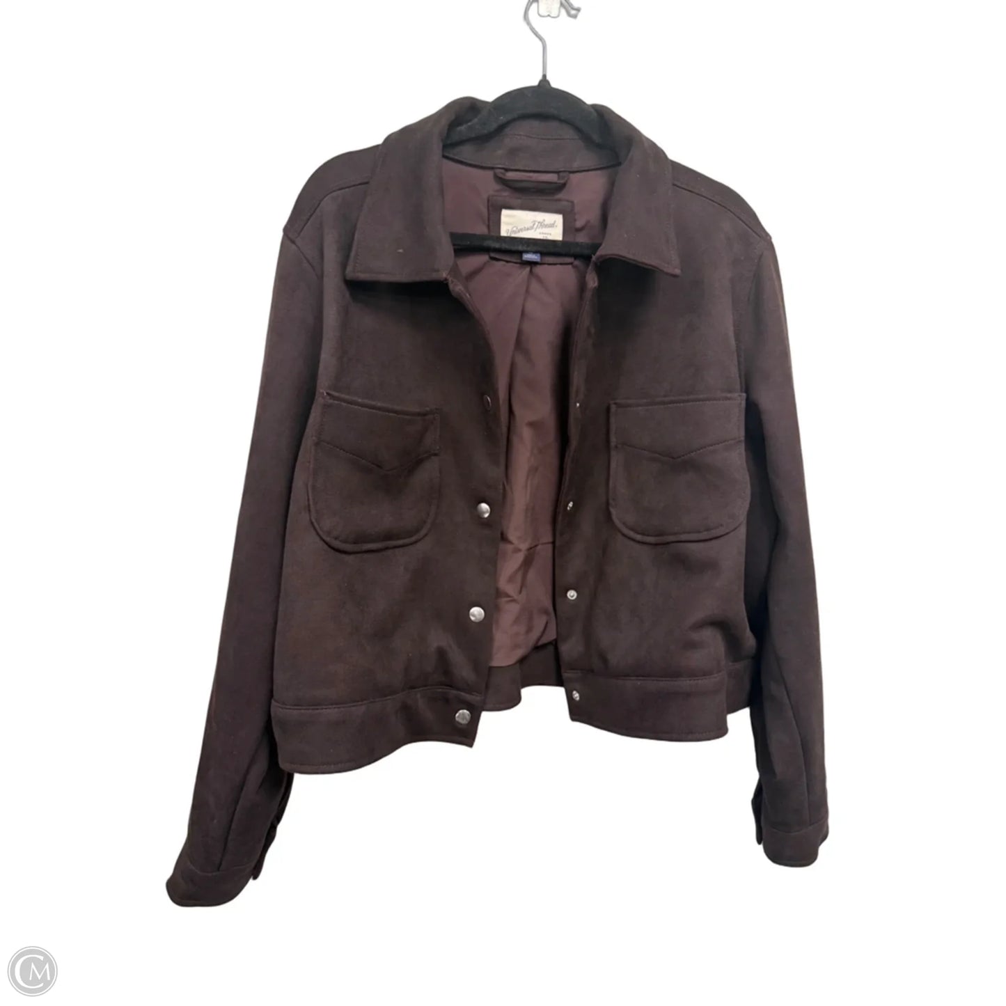 Jacket Other By Universal Thread In Brown, Size: Xl