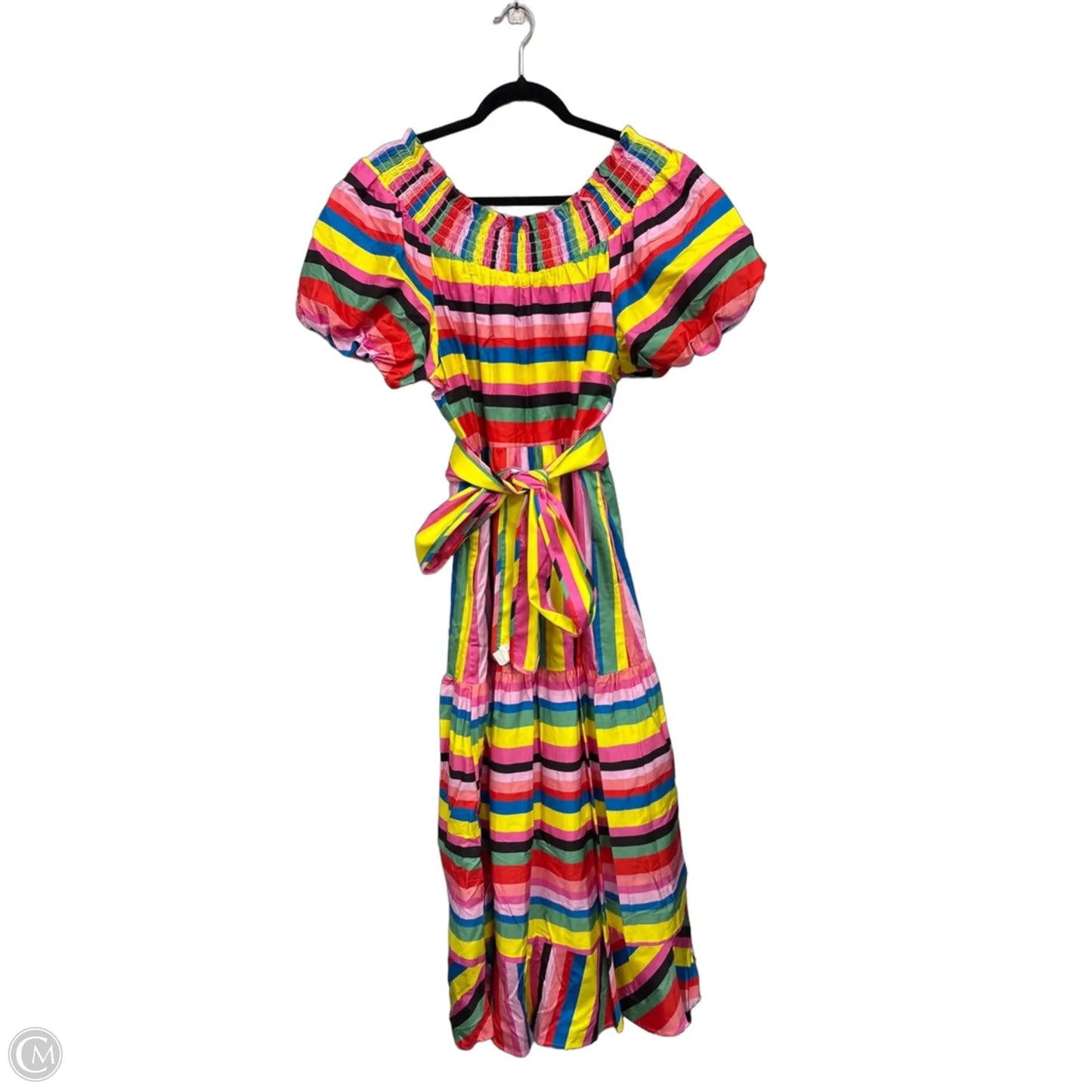 Dress Casual Maxi By Crosby In Rainbow Print, Size: L