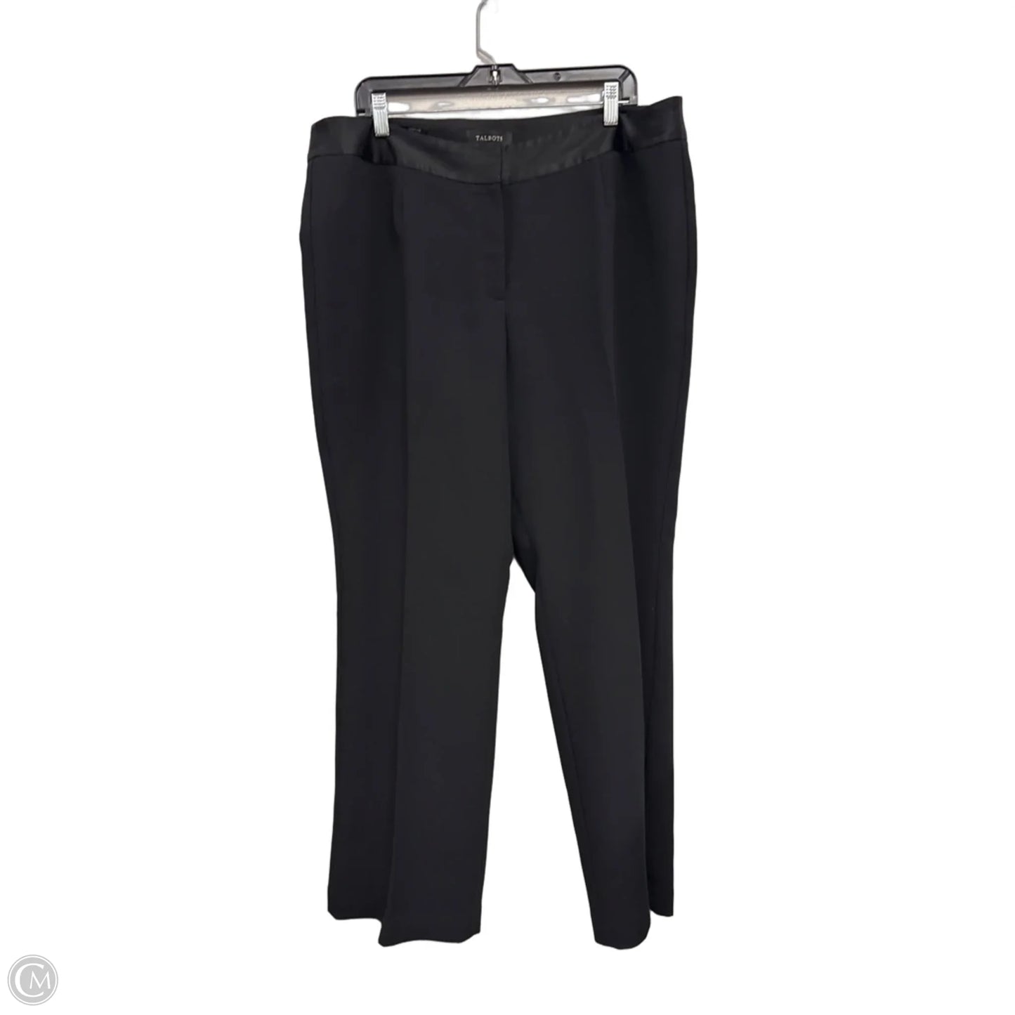 Pants Wide Leg By Talbots In Black, Size: 16