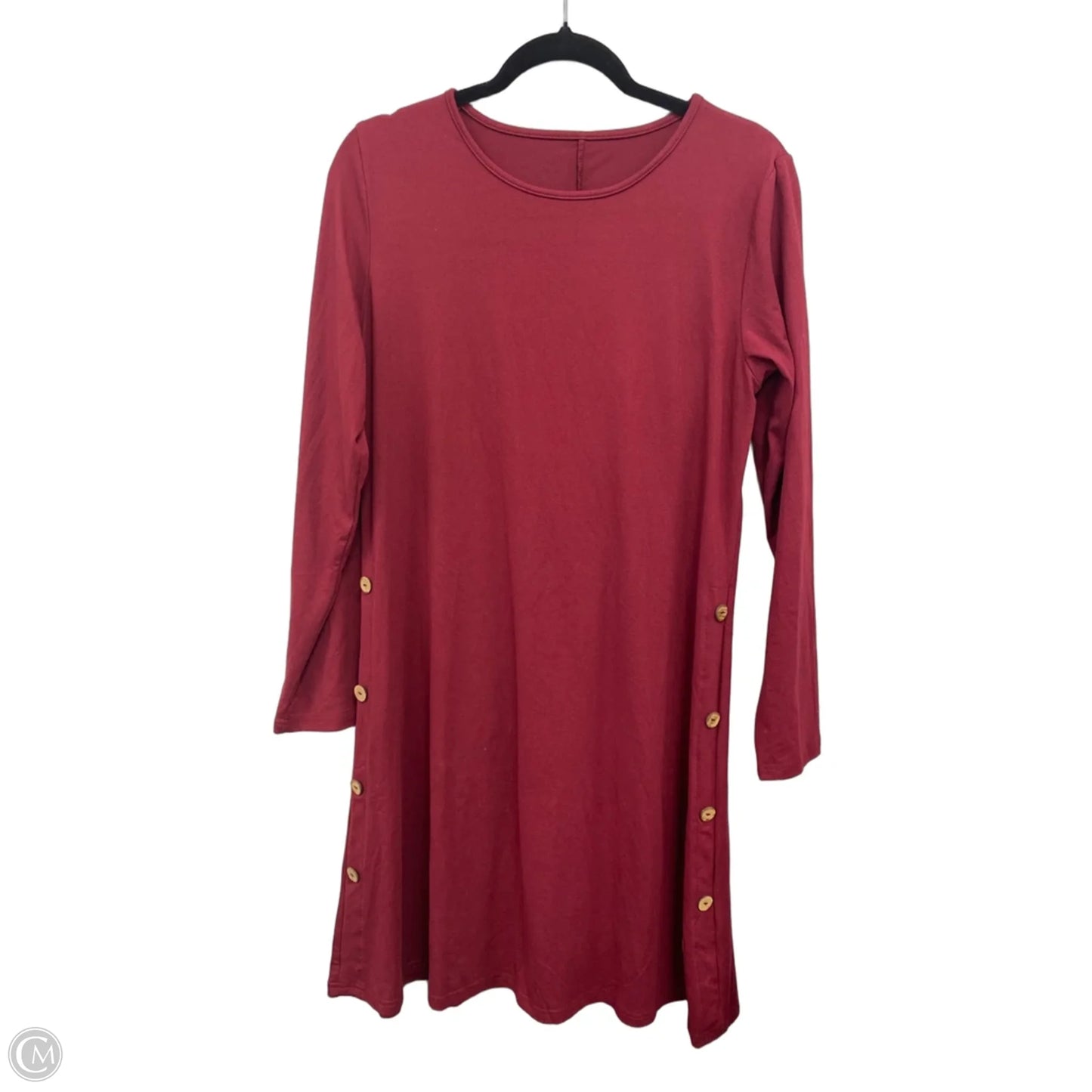 Dress Casual Short By Clothes Mentor In Red, Size: L