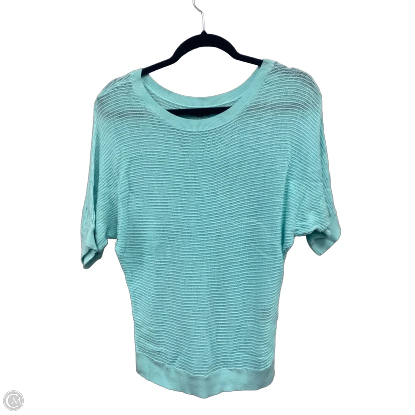 Top Short Sleeve By Express In Blue, Size: S