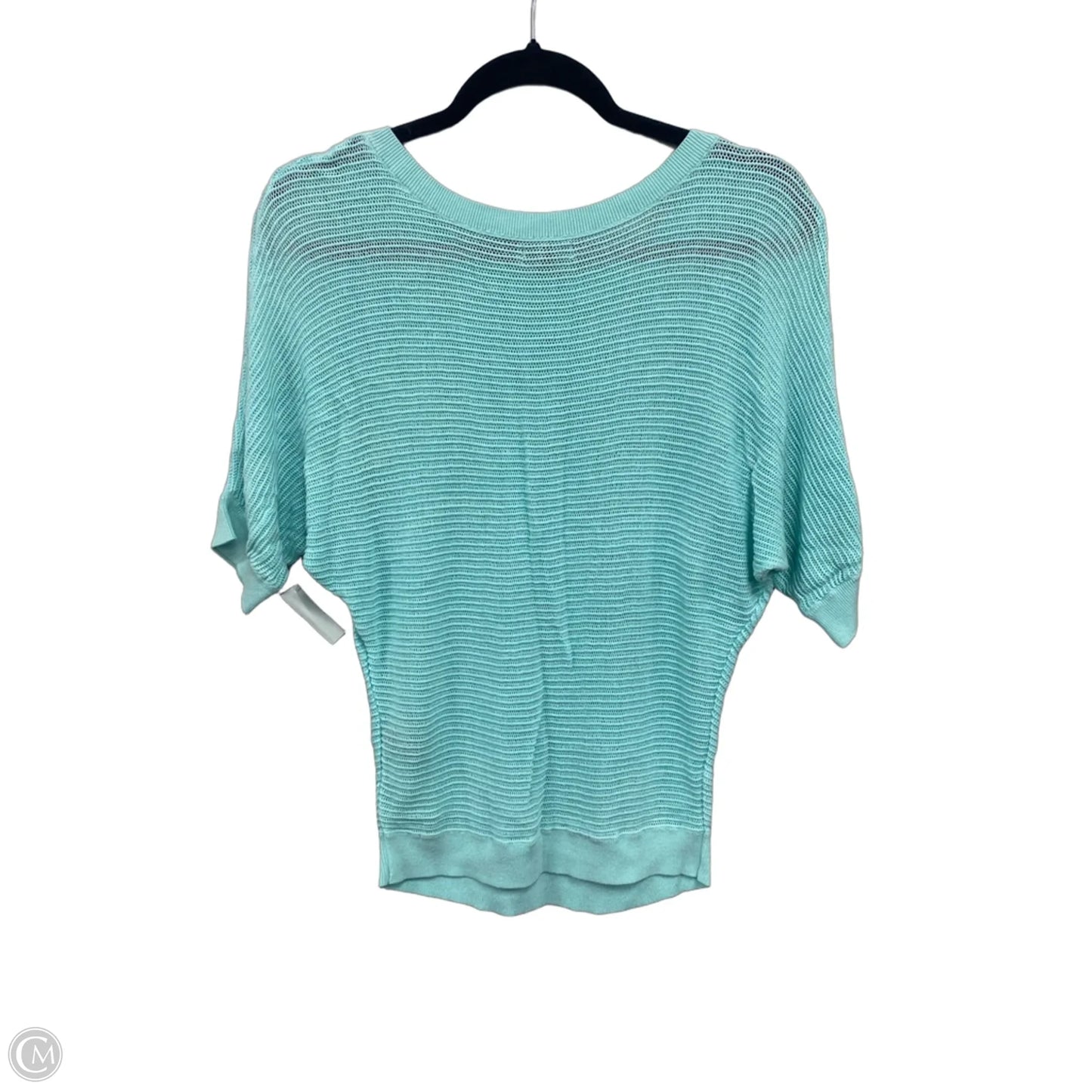 Top Short Sleeve By Express In Blue, Size: S