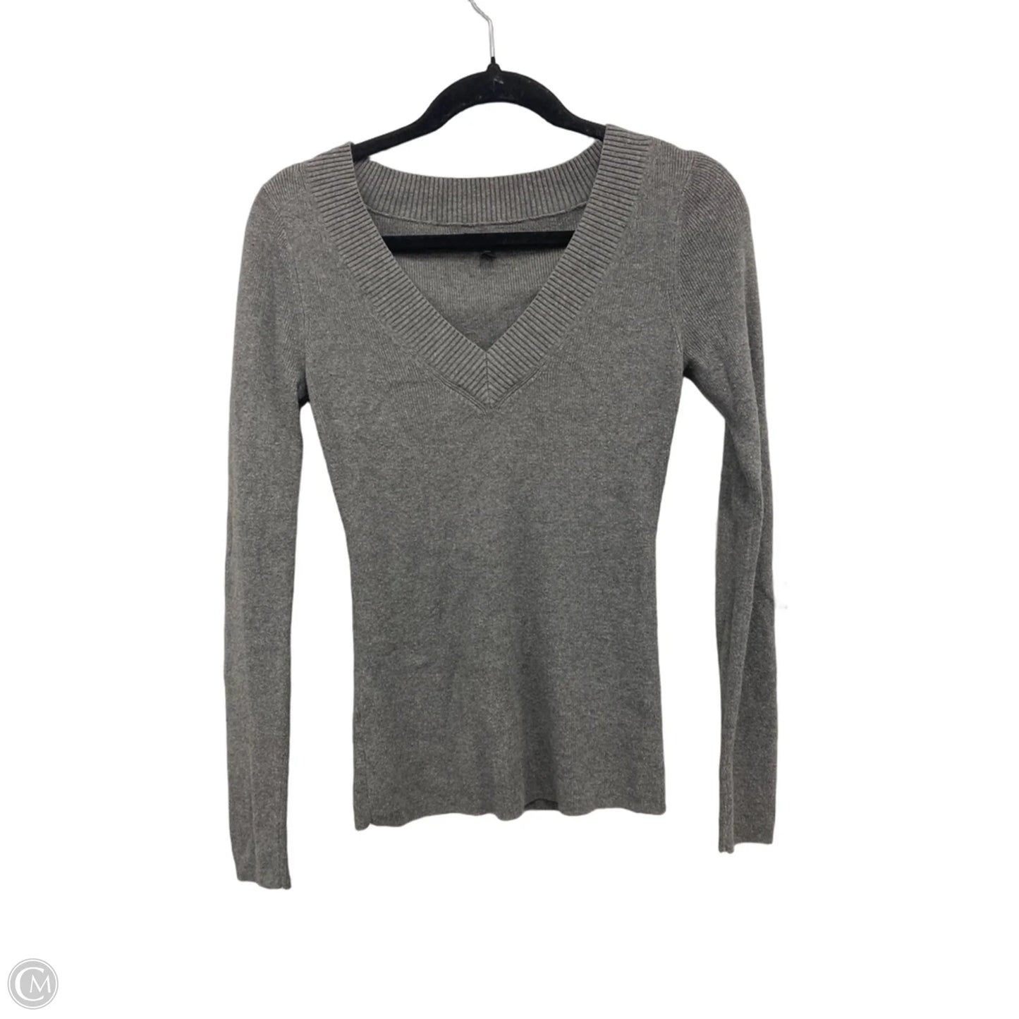 Top Long Sleeve By Express In Grey, Size: S