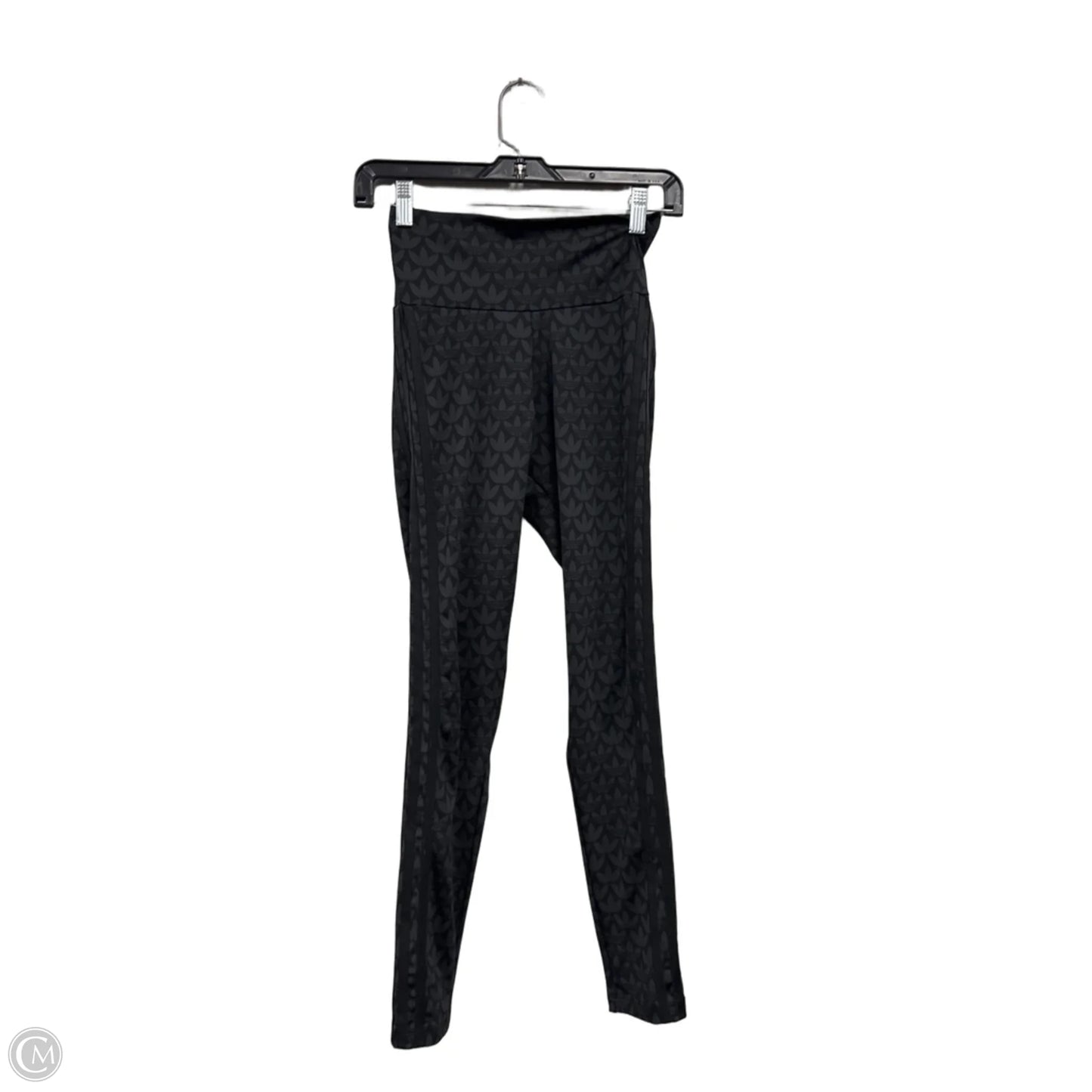 Athletic Leggings By Adidas In Black, Size: S