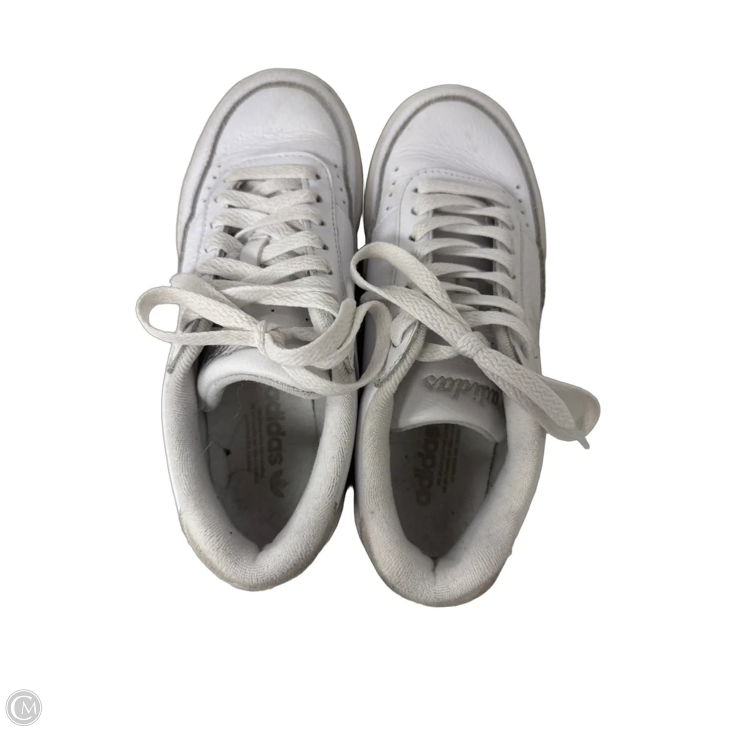 Shoes Athletic By Adidas In White, Size: 6