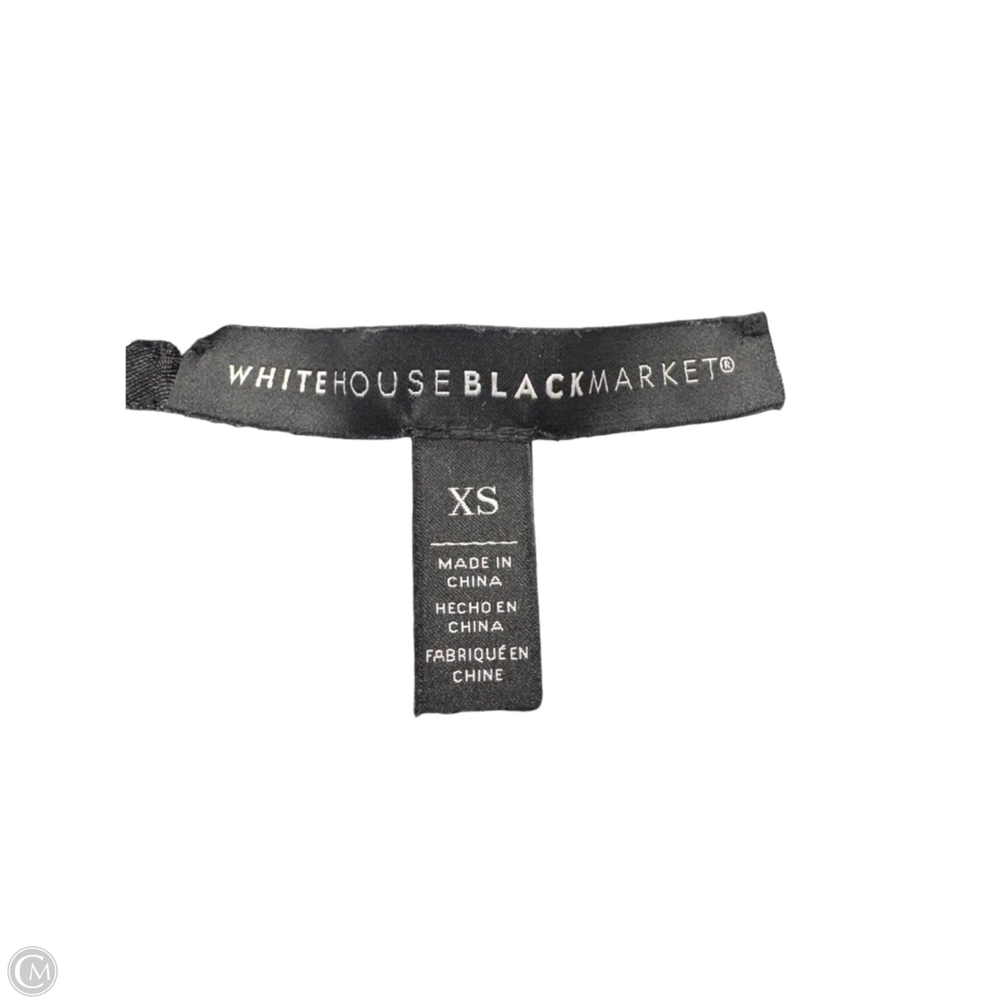 Sweater Cardigan By White House Black Market In Black & White, Size: Xs