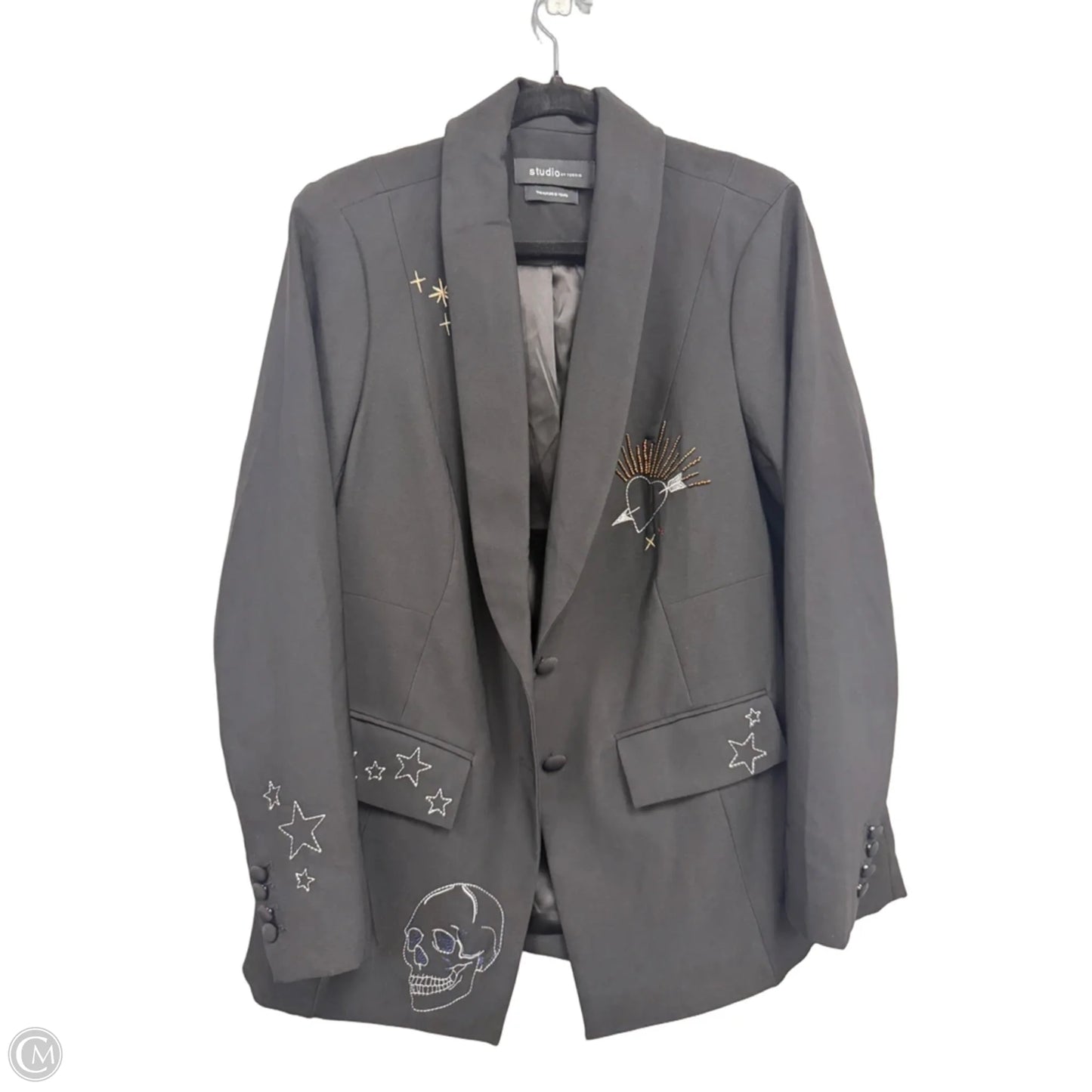 Blazer By Torrid In Black, Size: 1x