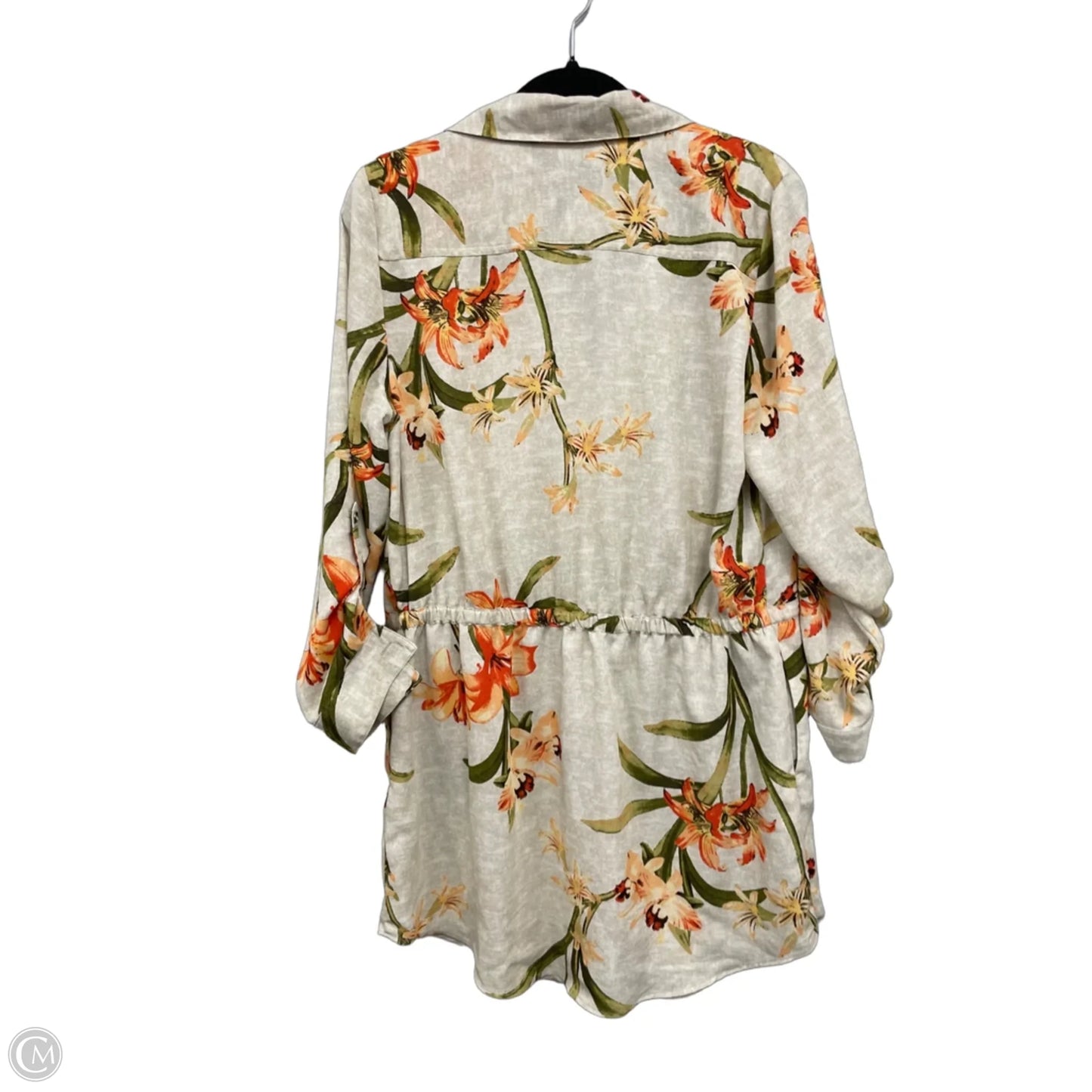 Dress Casual Short By Chicos In Floral Print, Size: M
