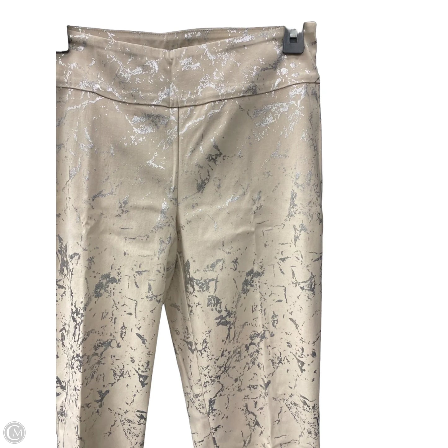 Pants Other By Clothes Mentor In Silver & Tan, Size: 8