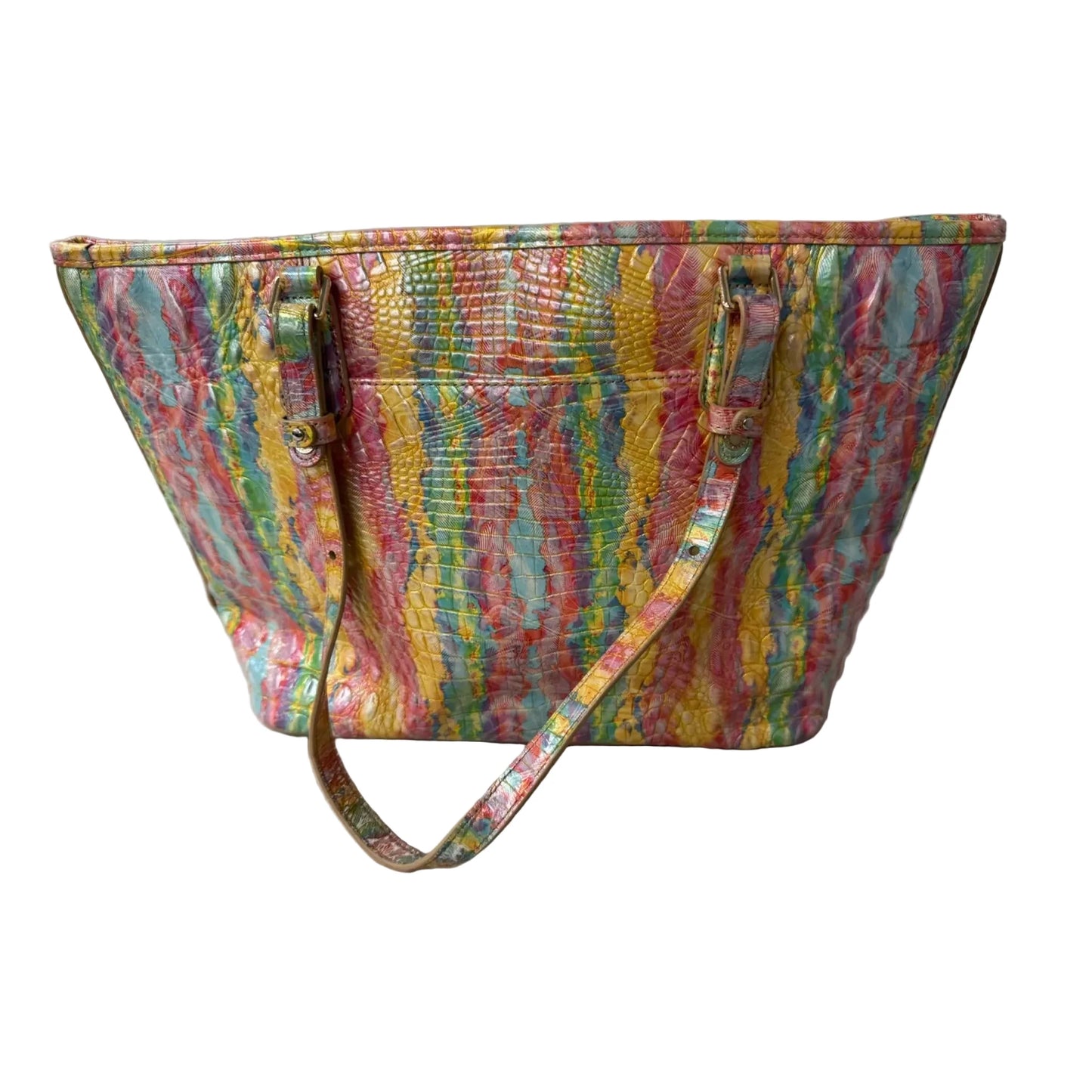 Tote Designer By Brahmin, Size: Medium