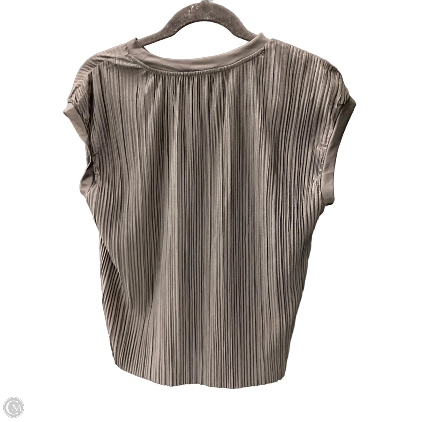 Top Short Sleeve By Versona In Black, Size: S