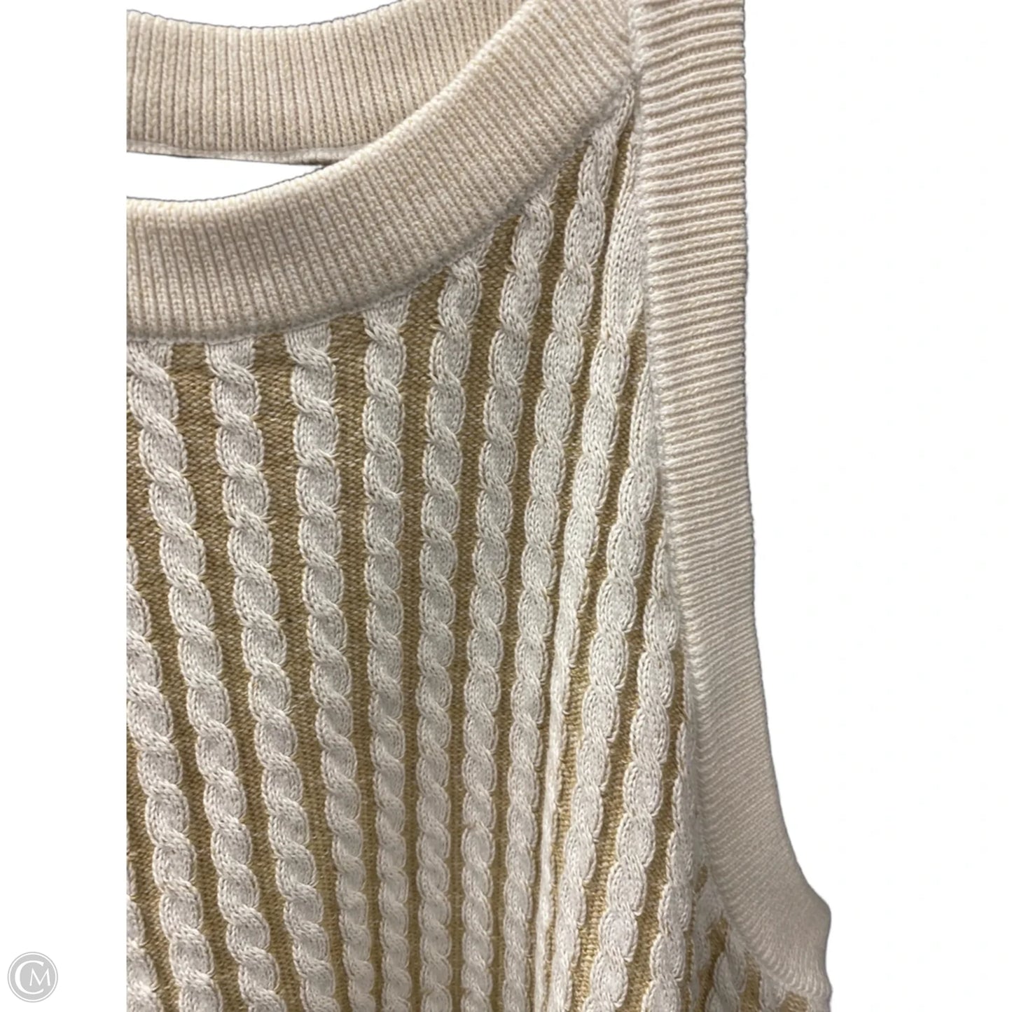 Top Sleeveless By Sancia In Cream, Size: S