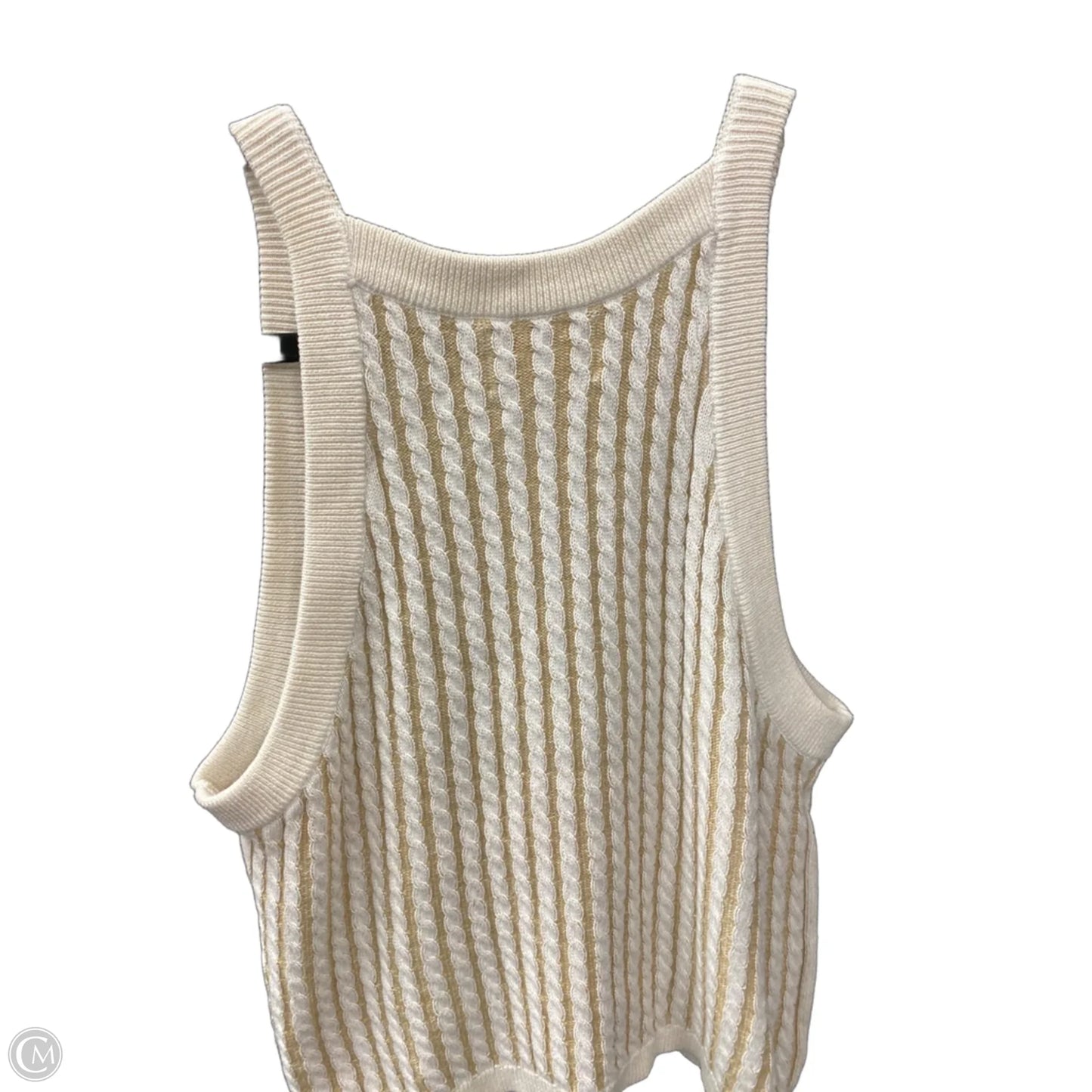 Top Sleeveless By Sancia In Cream, Size: S