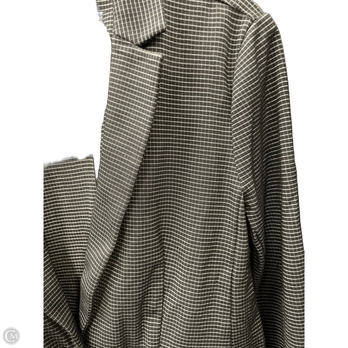Blazer By Ann Taylor In Black & White, Size: 16