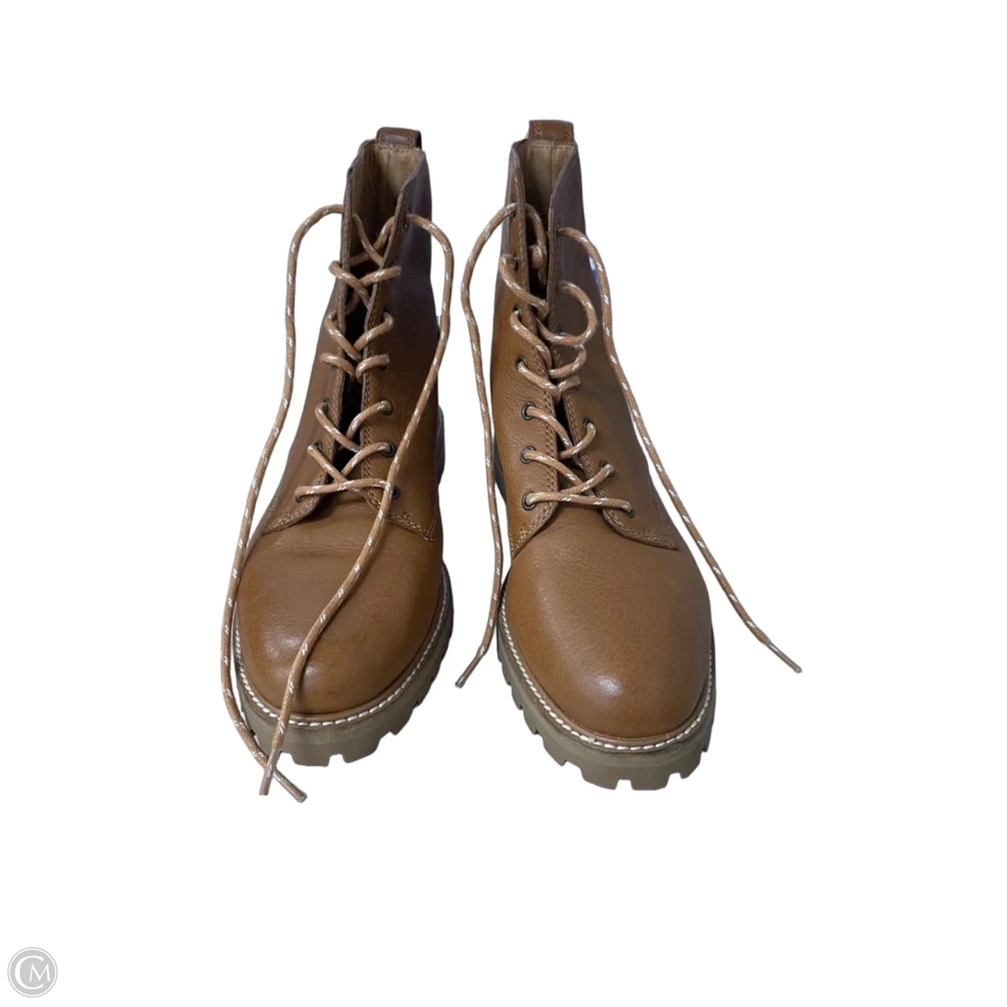 Boots Ankle Flats By Madewell In Tan, Size: 7