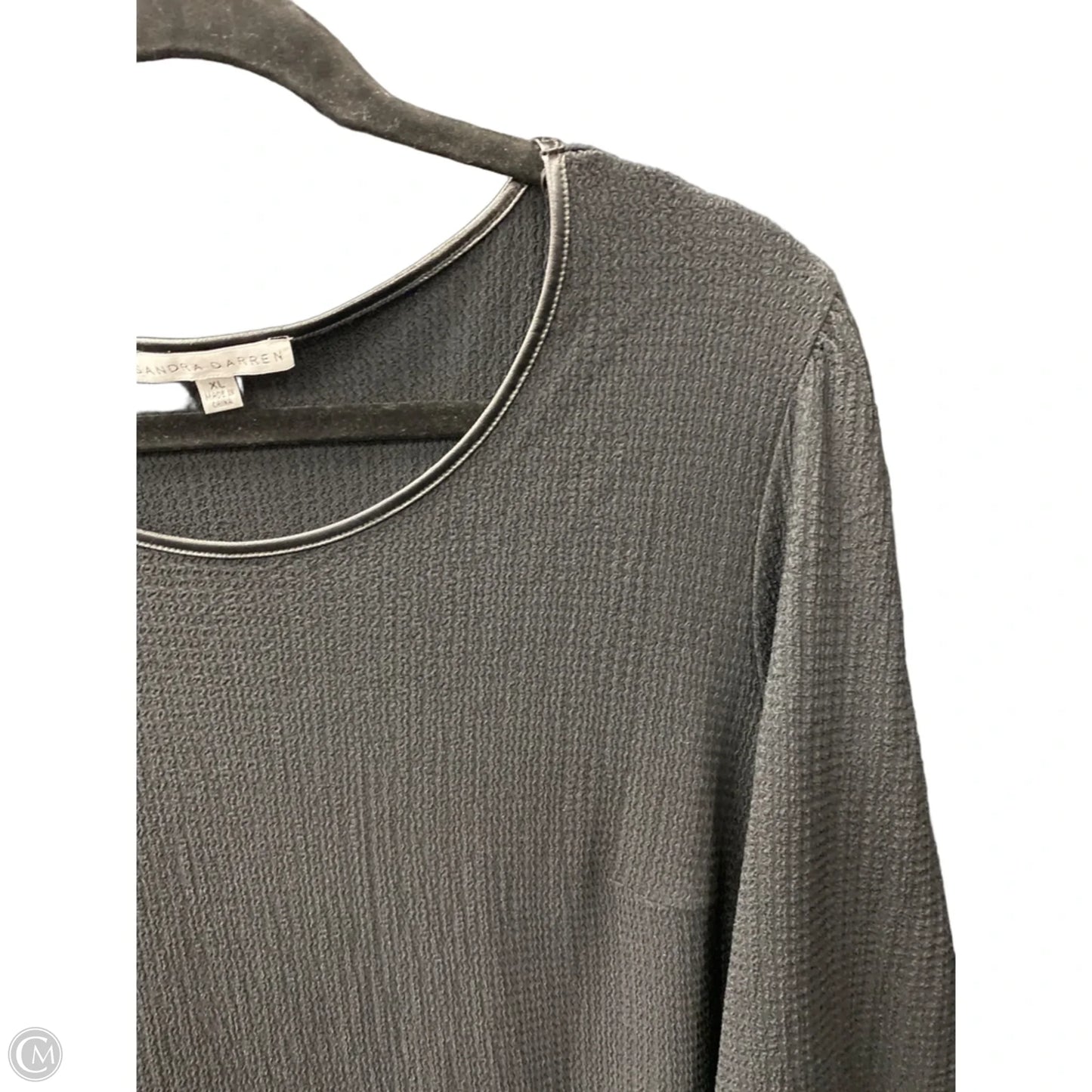 Dress Casual Short By Sandra Darren In Black, Size: Xl