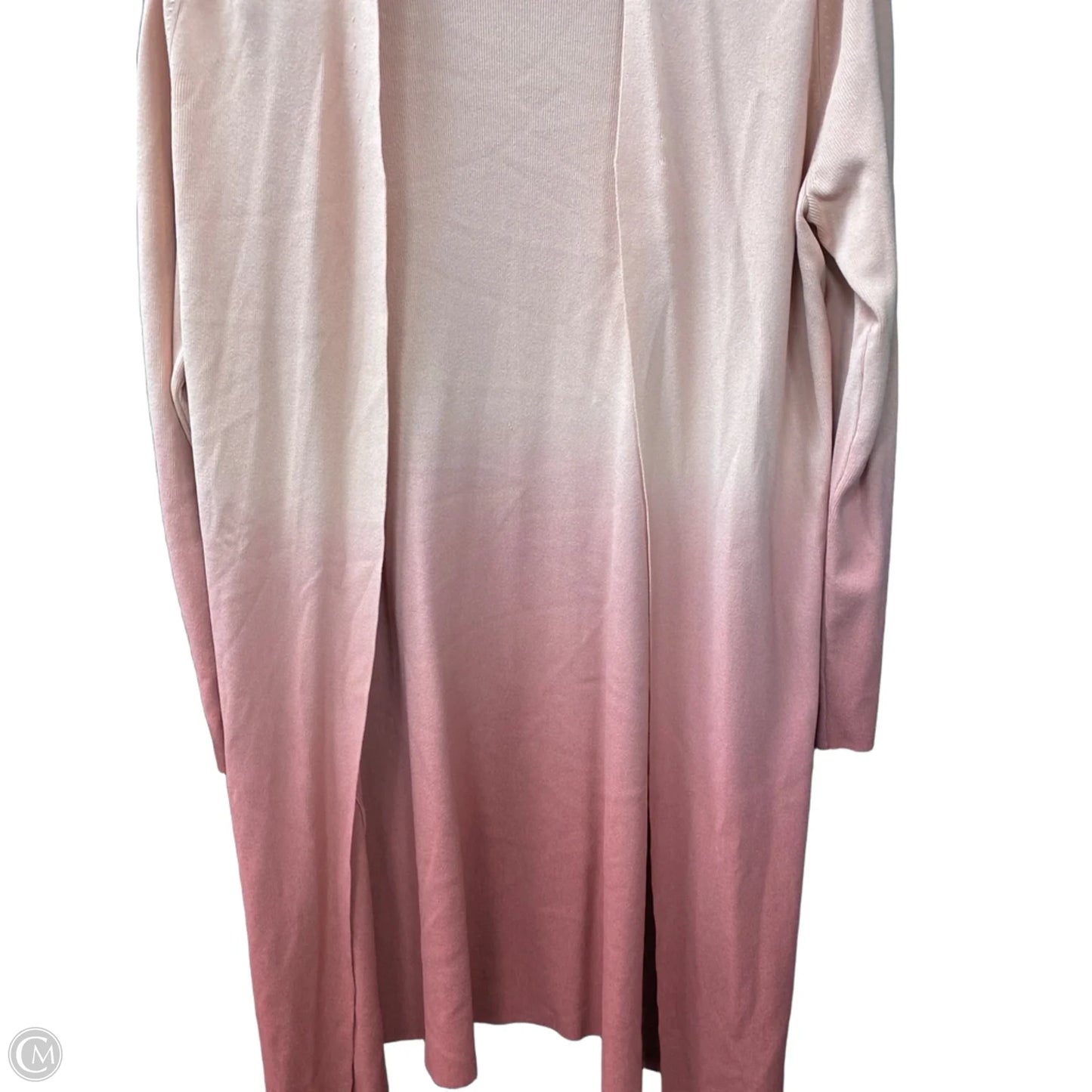 Cardigan By Clothes Mentor In Pink, Size: L