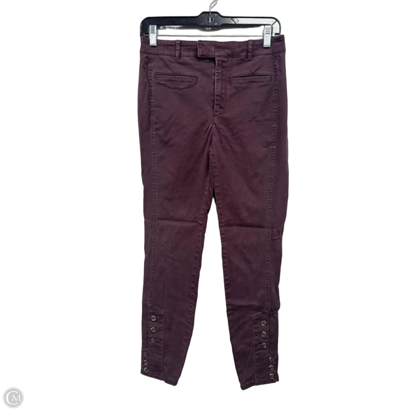 Pants Leggings By Anthropologie In Purple, Size: 4