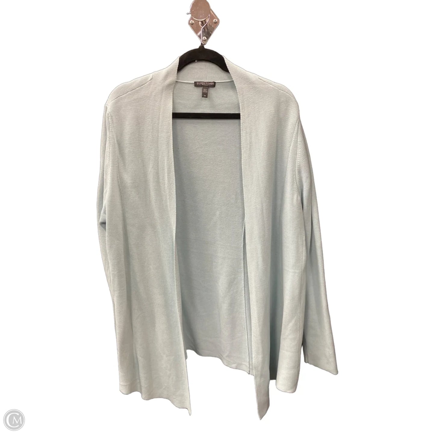 Cardigan By Eileen Fisher In Blue, Size: 2x