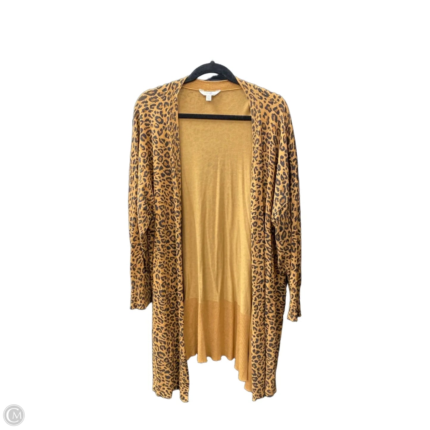 Cardigan By Terra & Sky In Animal Print, Size: 2x