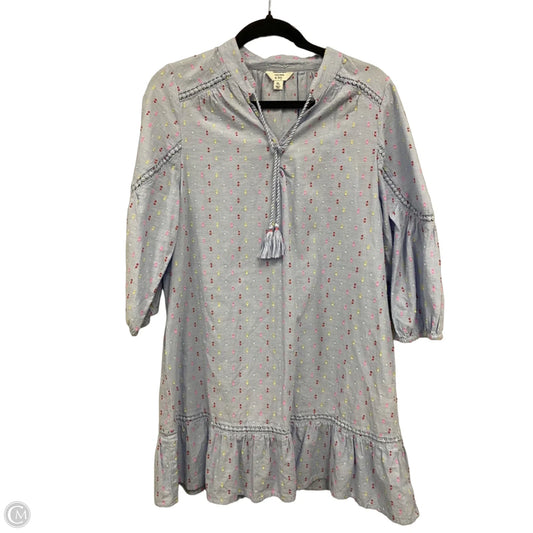 Dress Casual Short By Crown And Ivy In Blue & Pink, Size: Lp