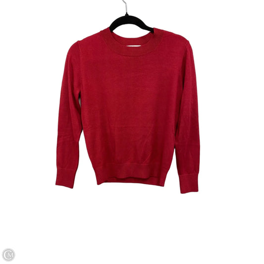 Sweater By J. Crew In Red, Size: S